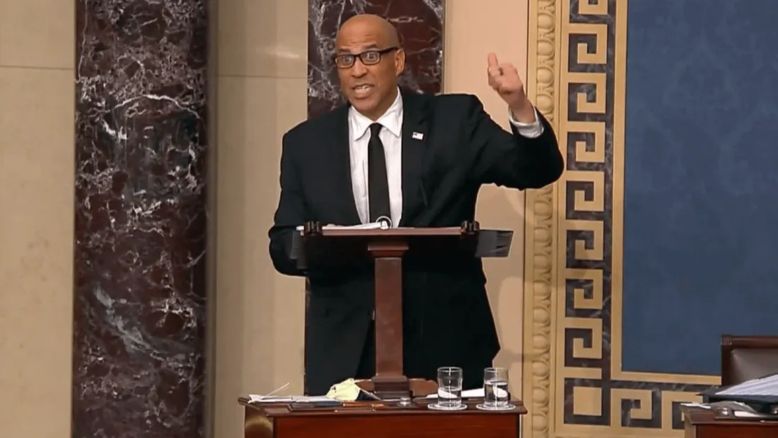 Cory Booker sénateur américain