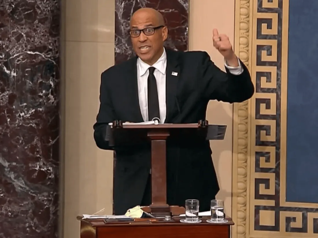 Cory Booker sénateur américain