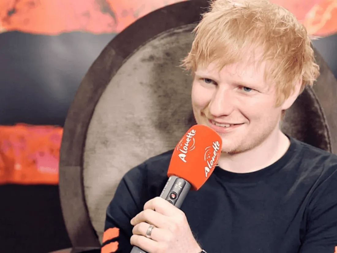Ed Sheeran en interview sur Alouette !