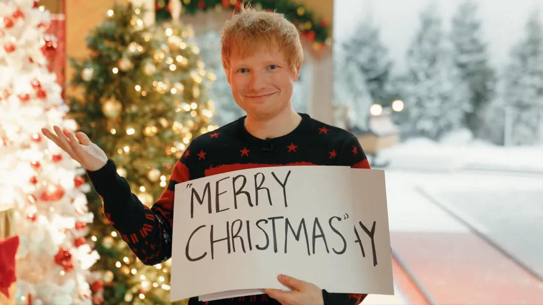 Ed Sheeran et Elton John dévoilent le teaser de leur chanson de Noël !