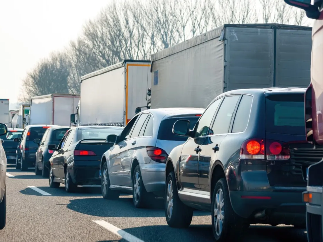 Embouteillages bouchons voitures