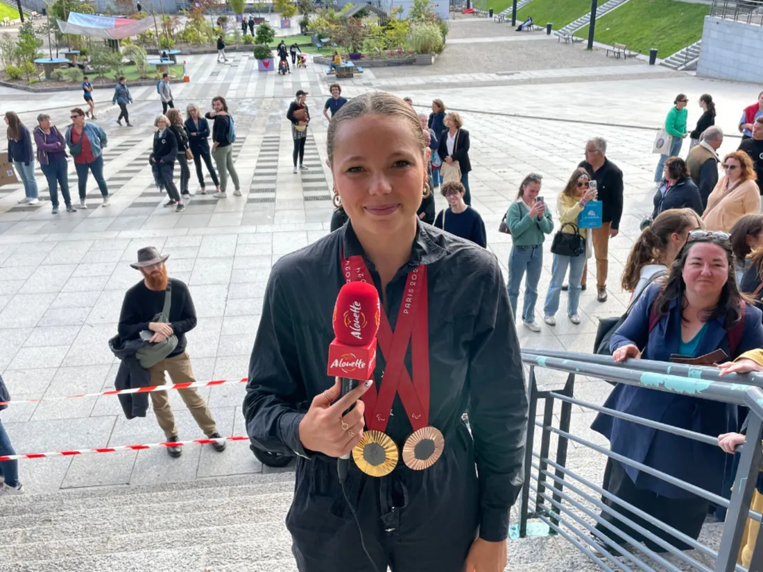 Emeline Pierre a tenu à remercier les Brestois, en particulier son club.
