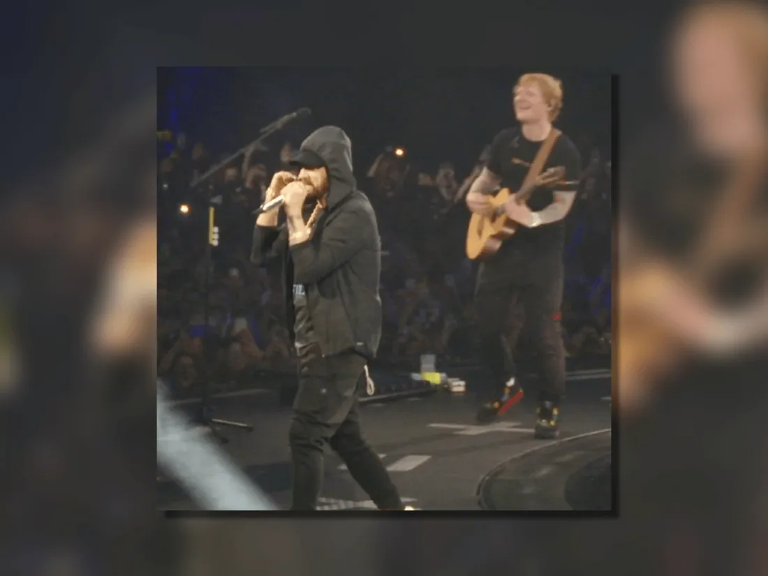 Ed Sheeran surprend ses fans... avec Eminem !