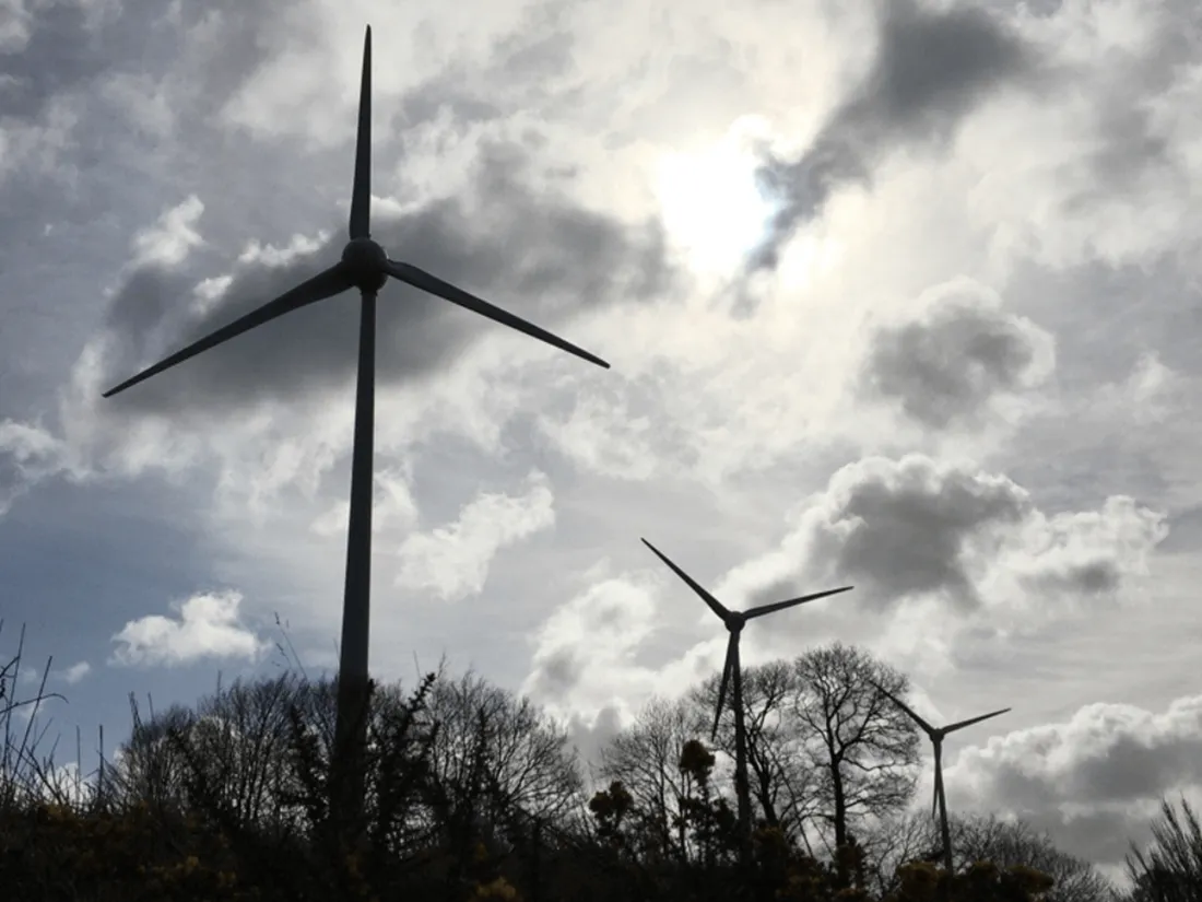 Un parc éolien