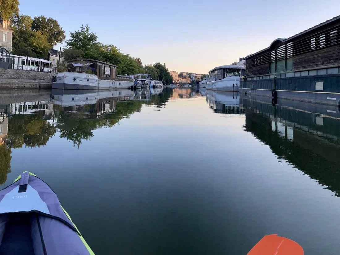 La pratique du canoë interdite sur l'Erdre à Nantes