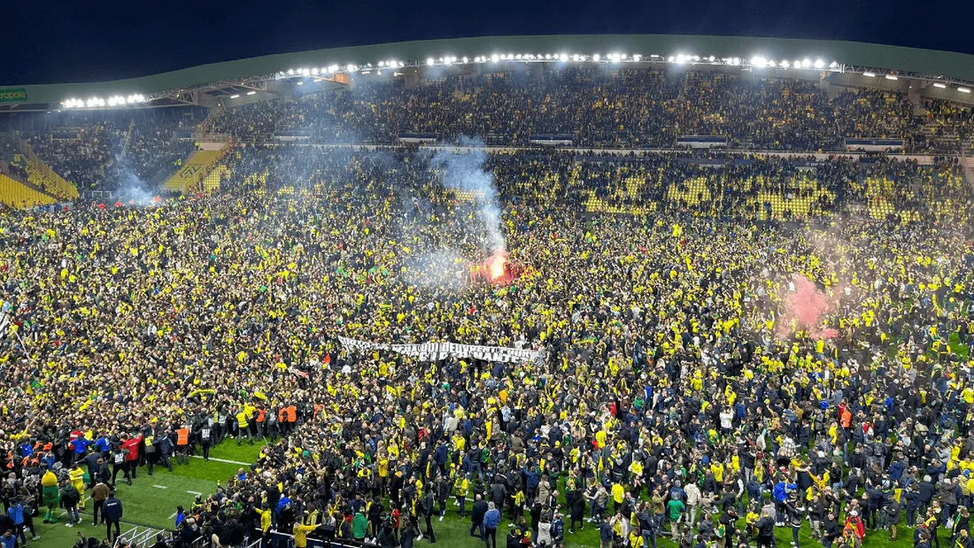 Victoire du FC Nantes face à Lyon en demi-finale de la Coupe de France