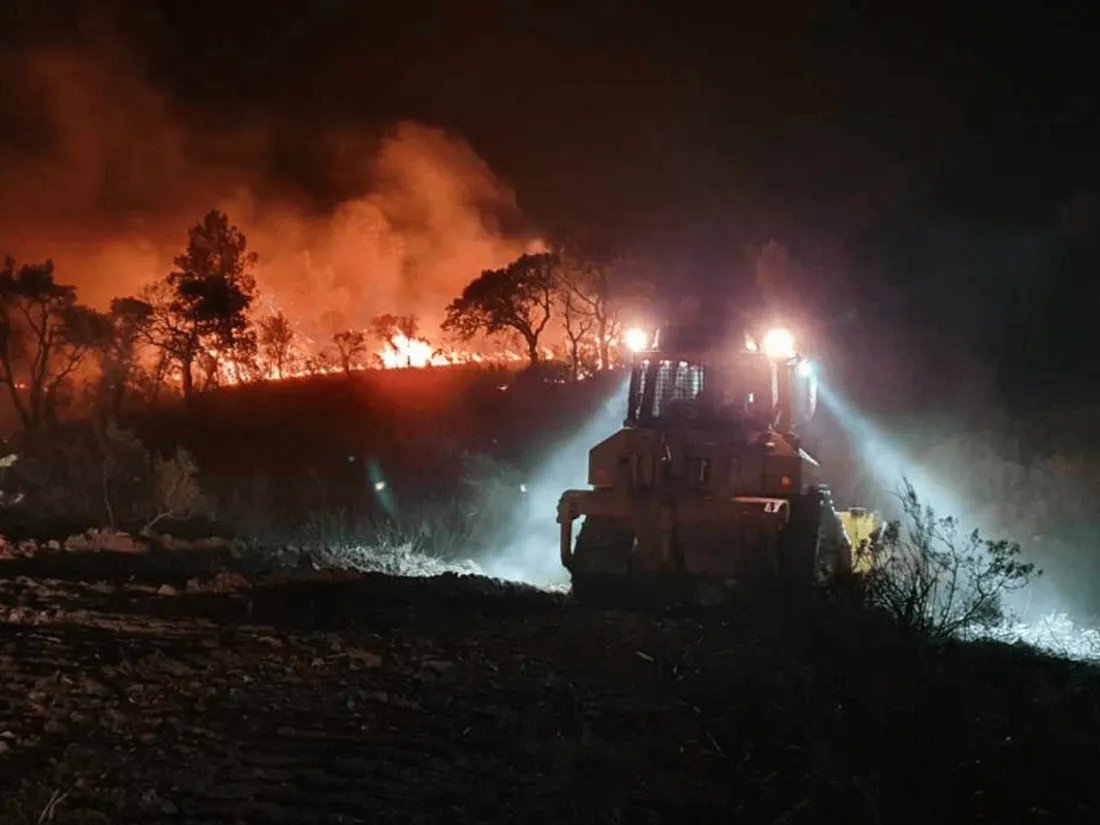 Incendie dans le Var