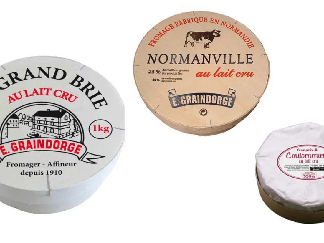 Suspicion de listéria : rappel de fromages brie et coulommiers de la marque Graindorge