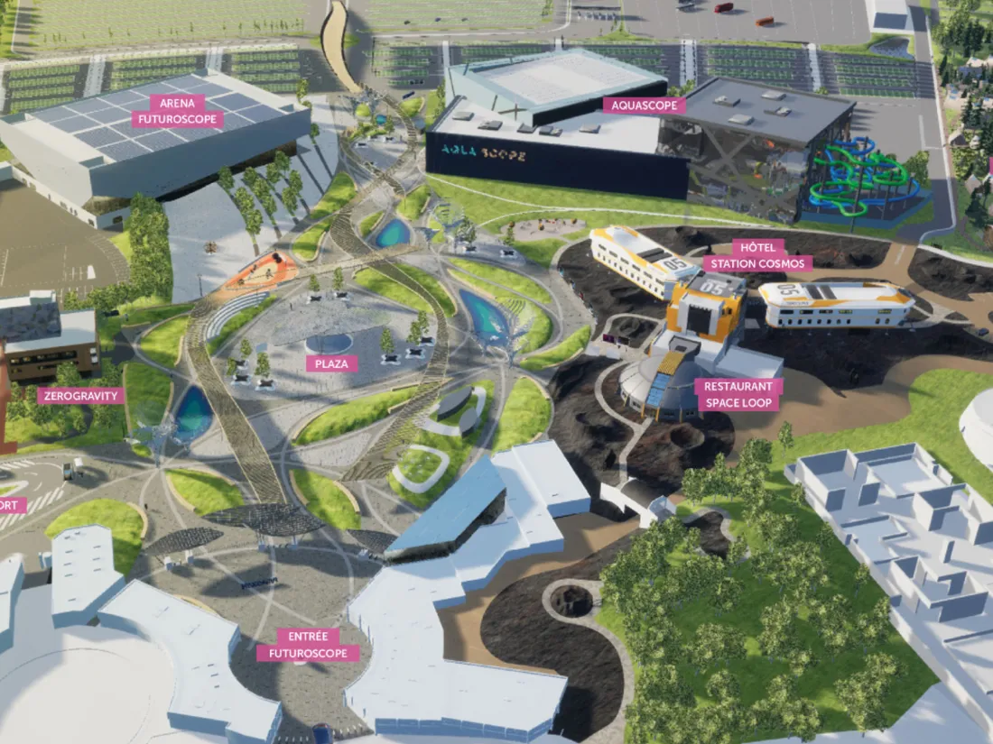 plan du parc