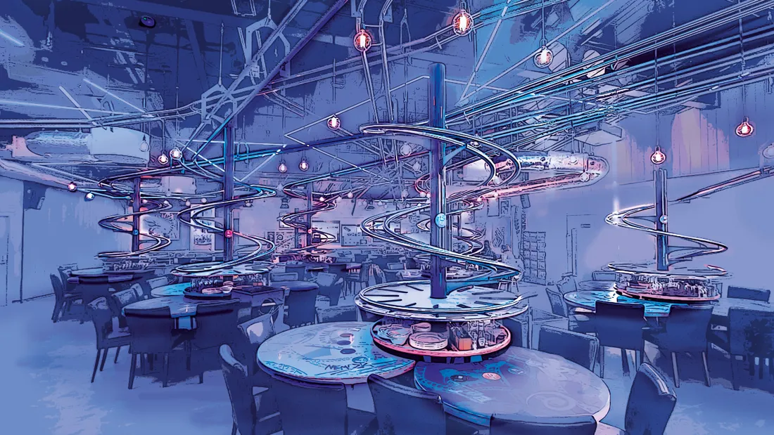 restaurant "Space Loop"