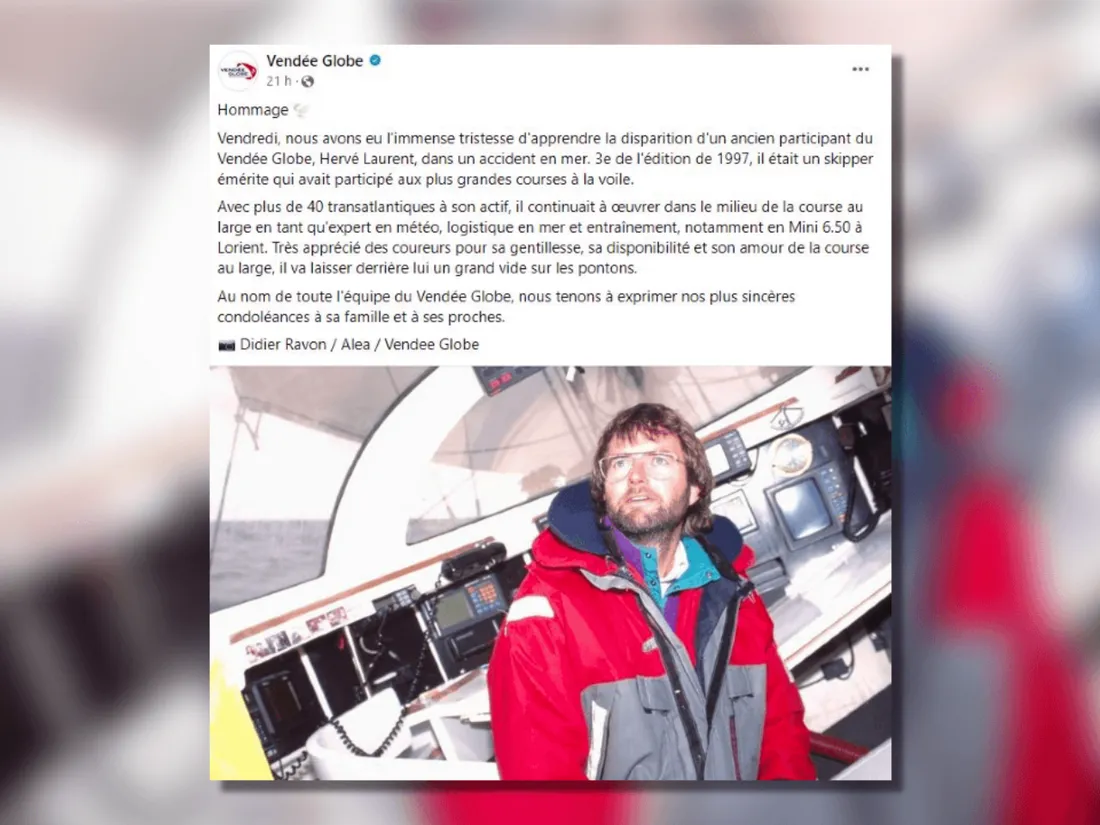 Hervé Laurent Vendée Globe