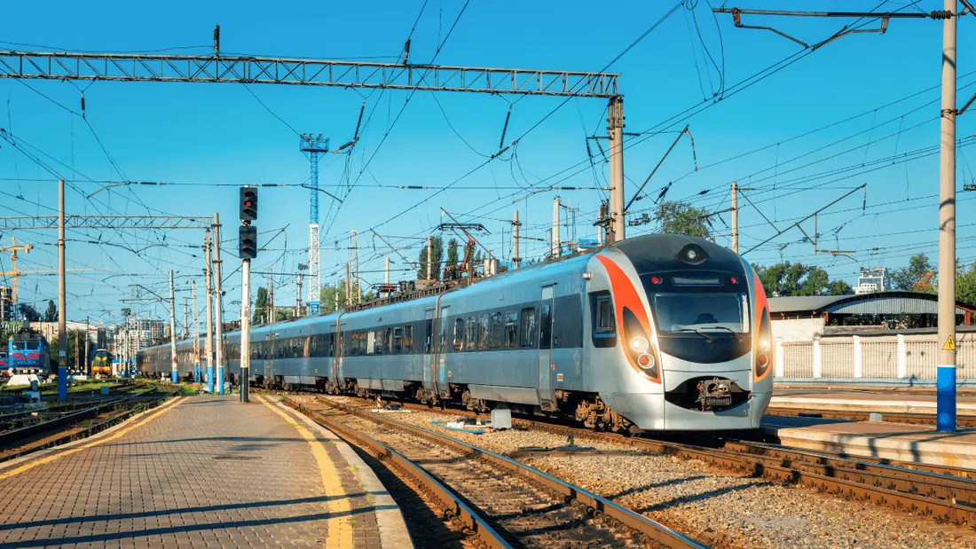 Trains en gare