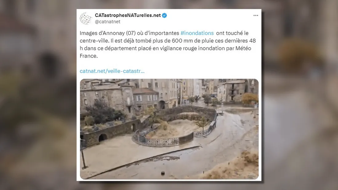 Intempéries Sud-Est et Centre-Est