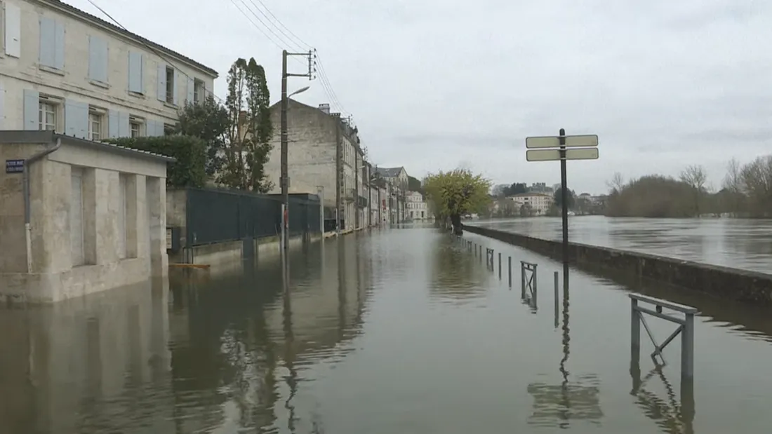 Inondations à Saintes