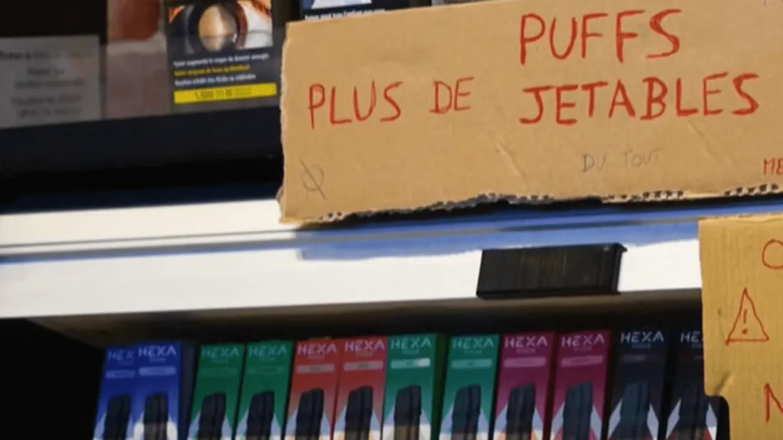 Interdiction des puffs
