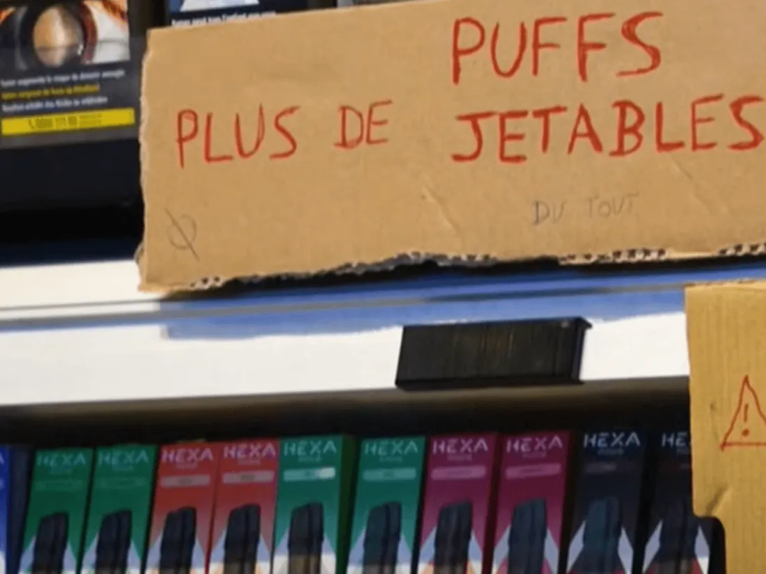 Interdiction des puffs