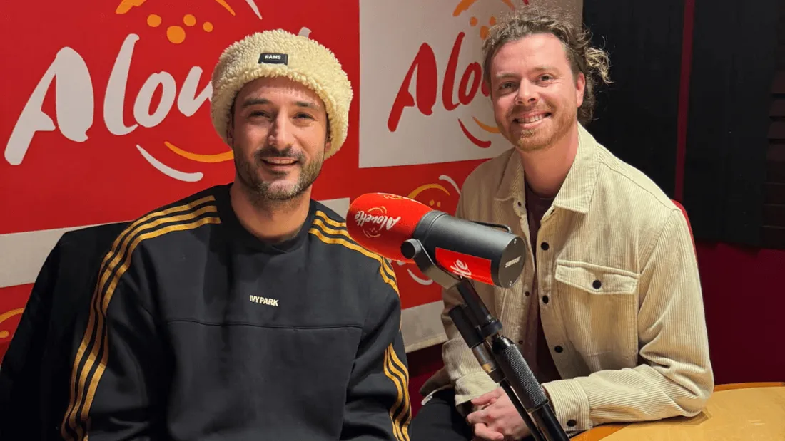 Jérémy Frerot et Luka sur Alouette