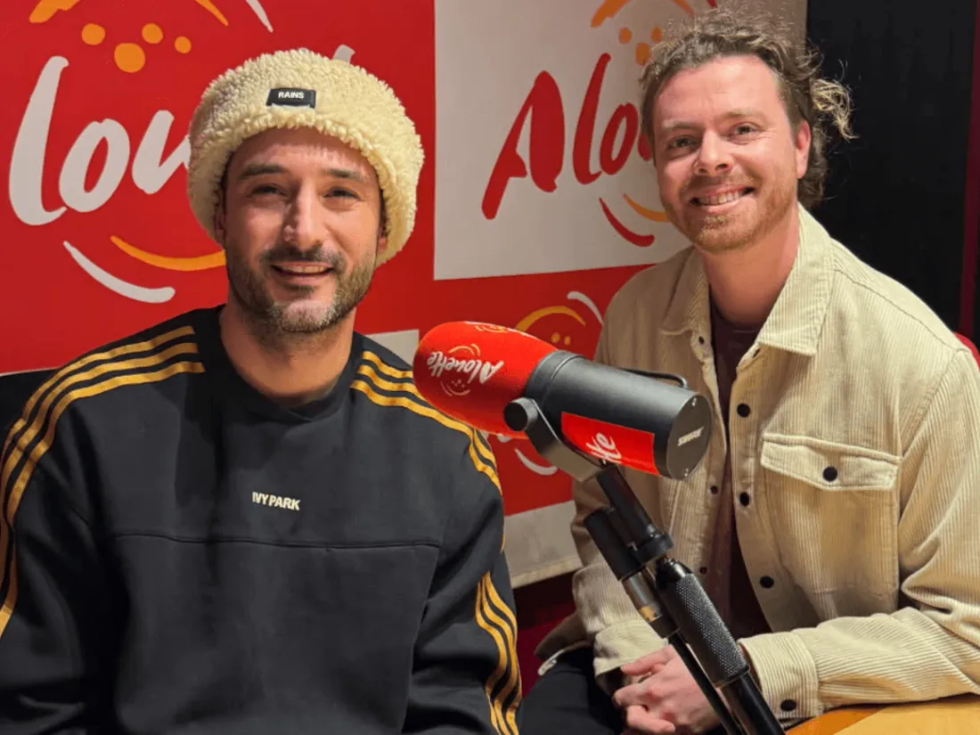 Jérémy Frerot et Luka sur Alouette