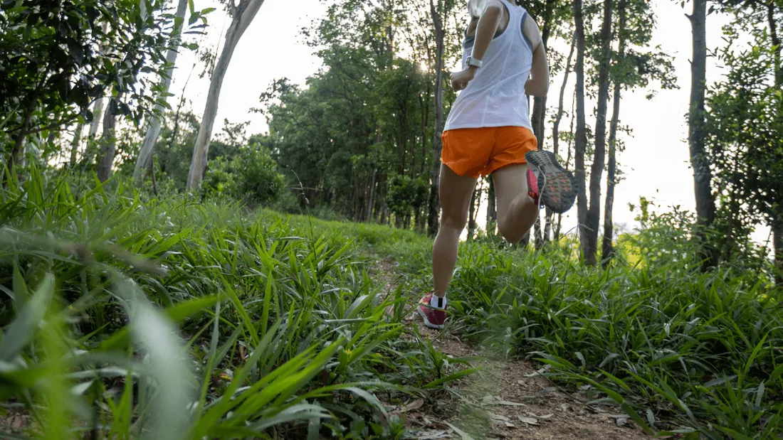 Jogging forêt
