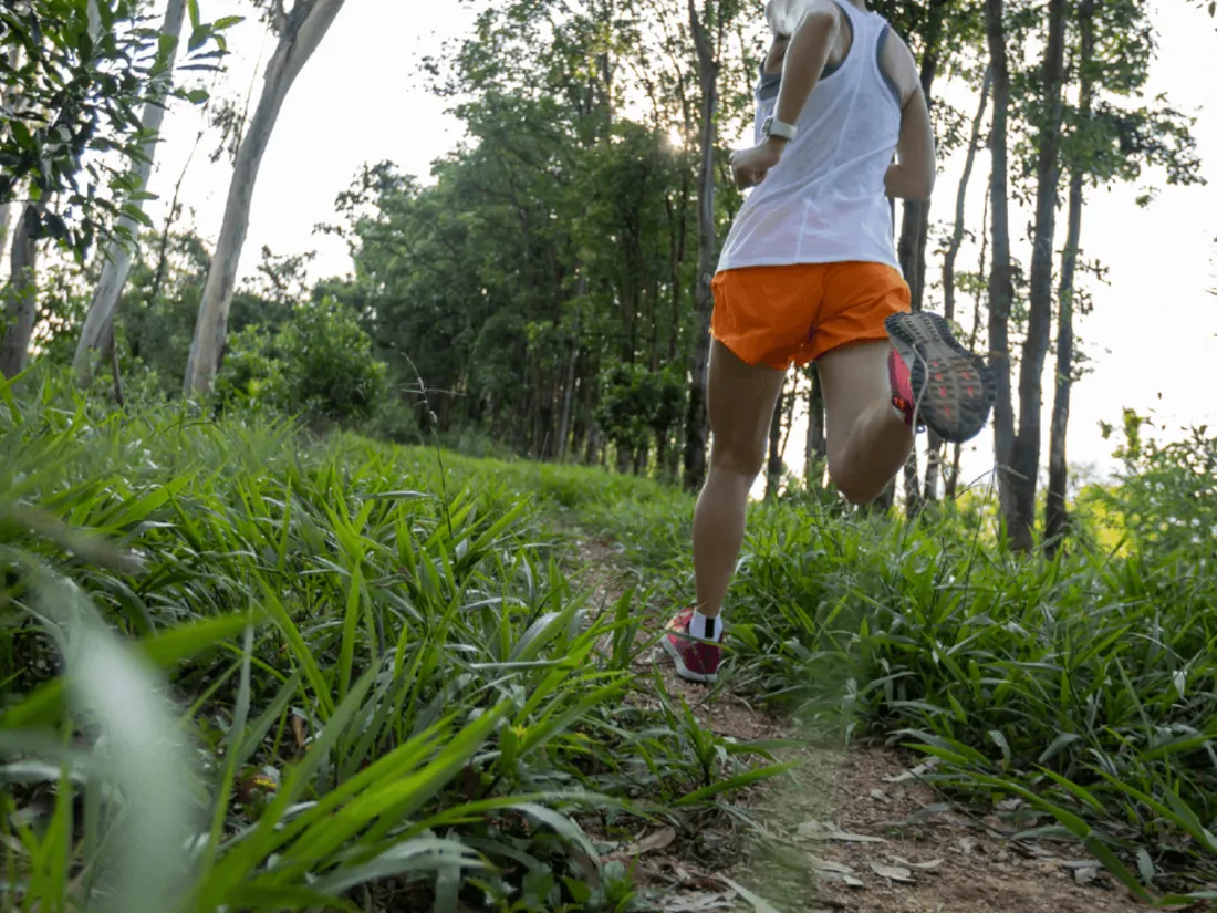 Jogging forêt