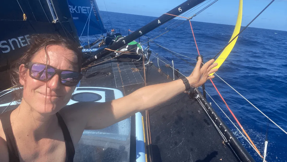 Justine Mettraux Vendée Globe 2024-2025