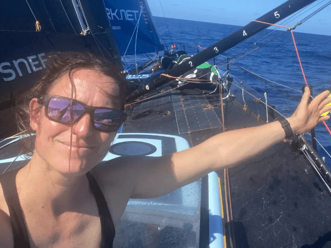 Justine Mettraux Vendée Globe 2024-2025