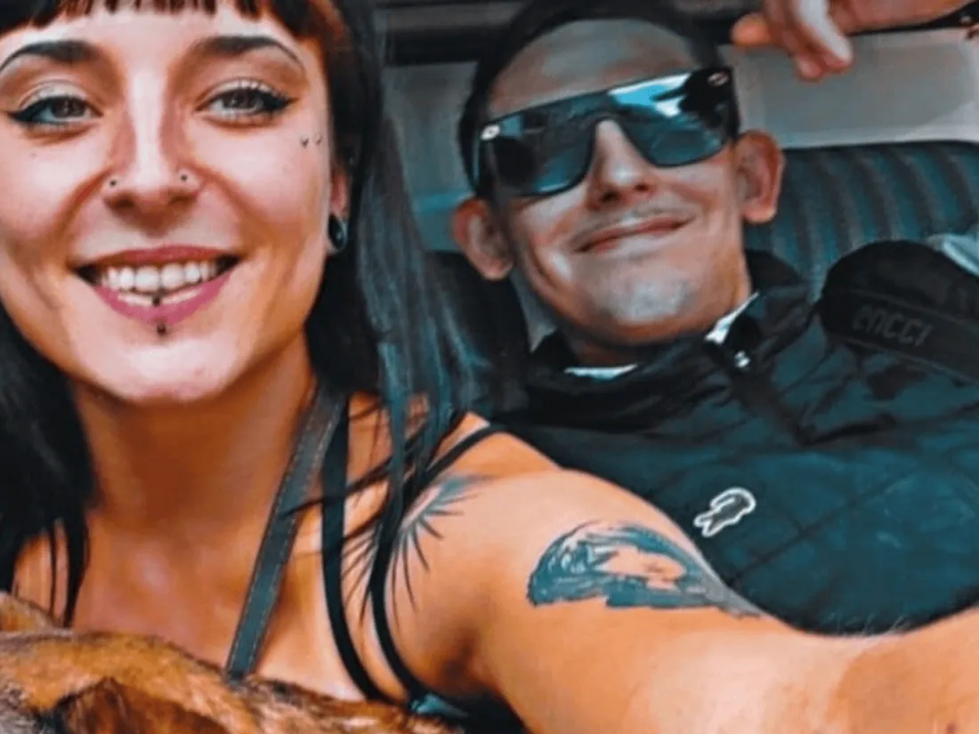 Leslie Hoorelbeke et Kevin Trompat