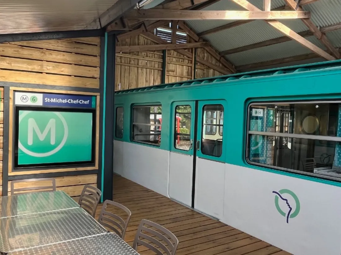 Métro parisien réaménagé en logement - Alouette DR