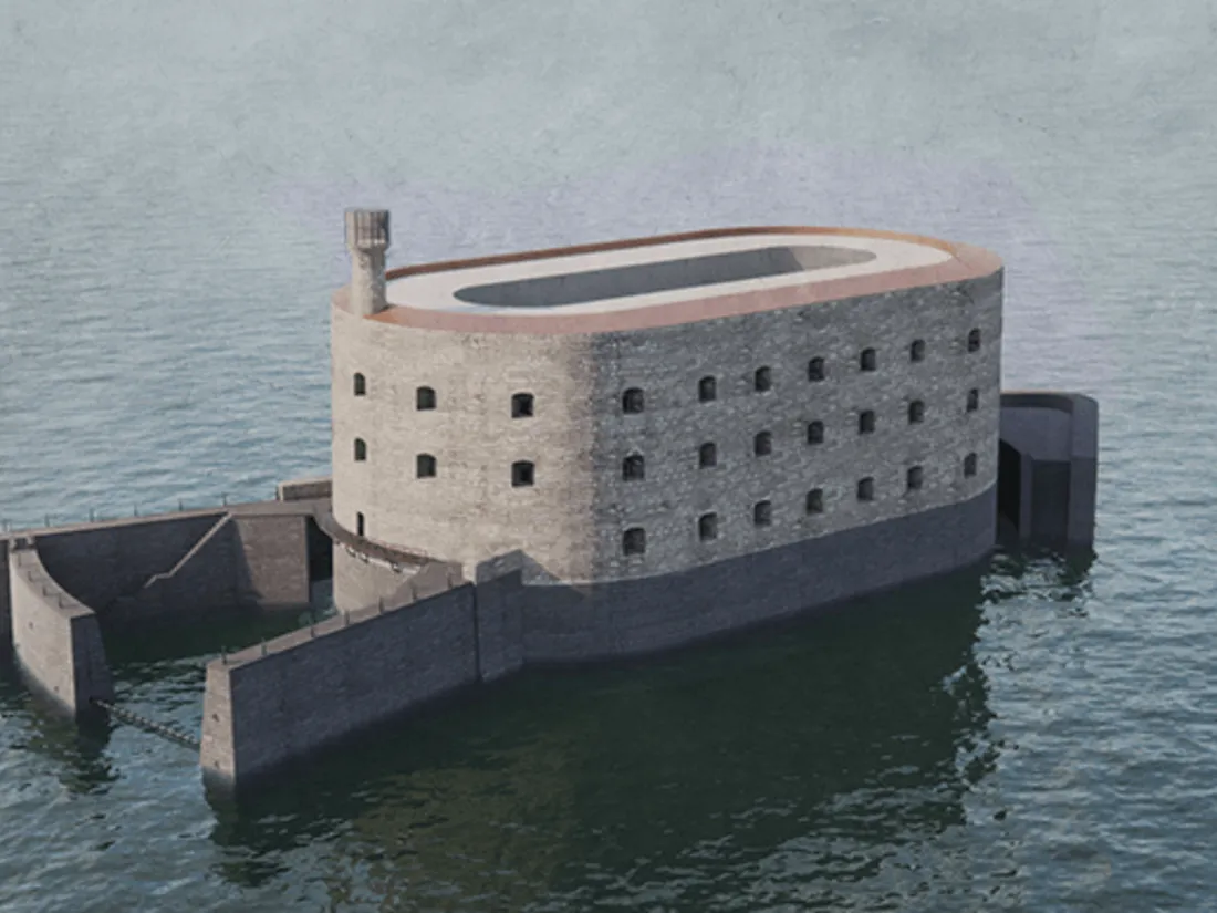 Fort Boyard travaux