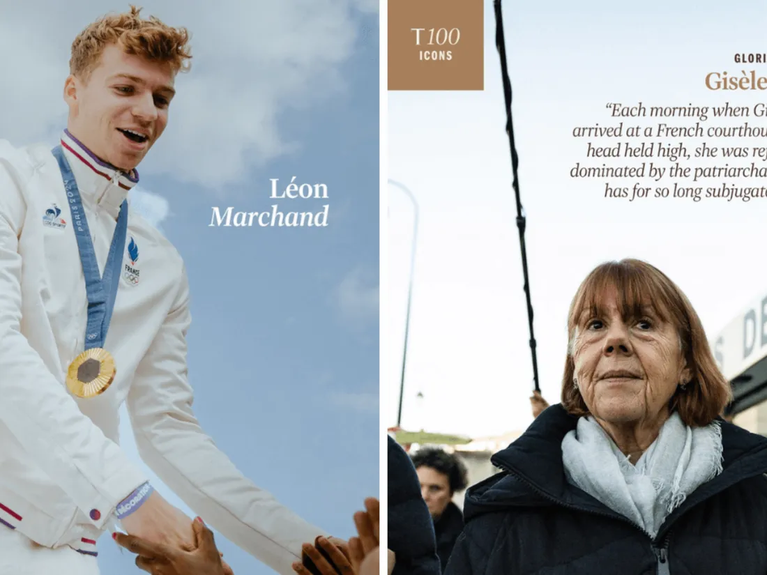 Léon Marchand Gisèle Pelicot classement Time