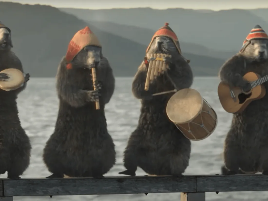 "Les marmottes" les mascottes de FR3. Après 5 ans, elle disparaissent de la chaîne.