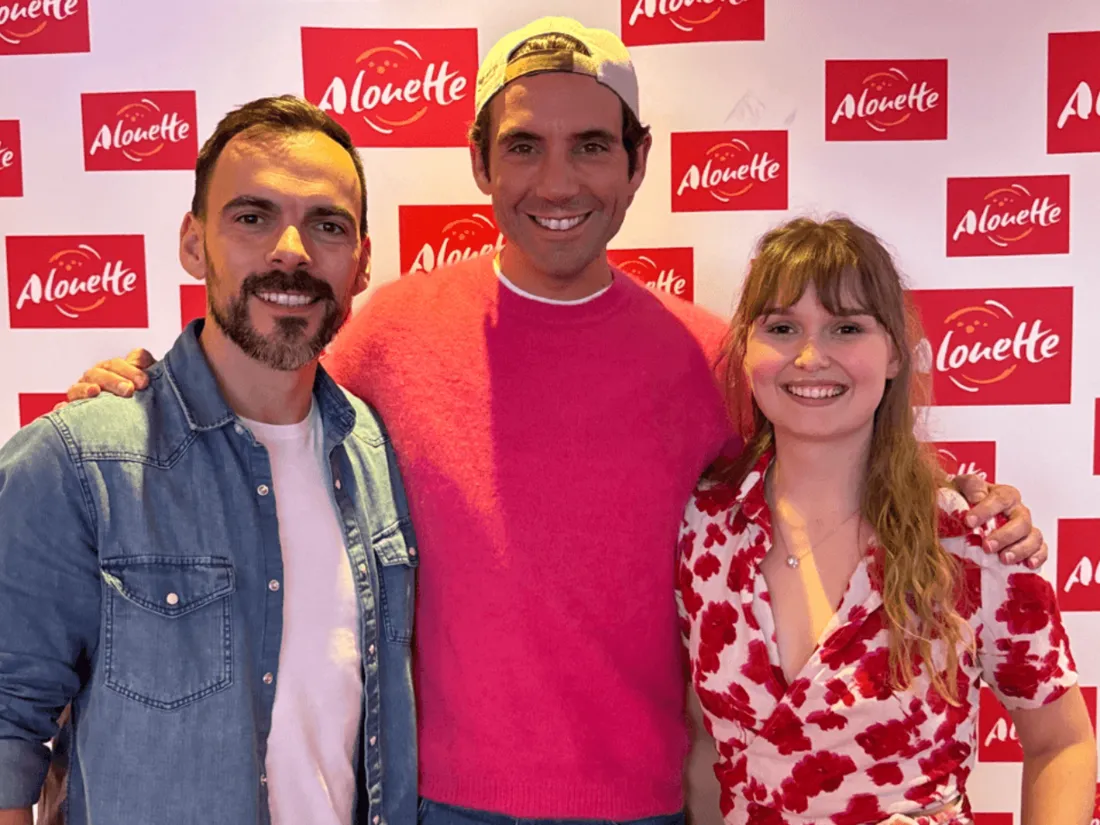 Mika dans Le Matin Alouette avec Niko & Lola