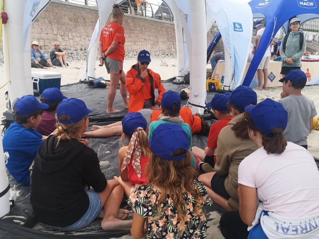 La tournée des mini-sauveteurs est ouverte aux enfants de 7 à 12 ans.
