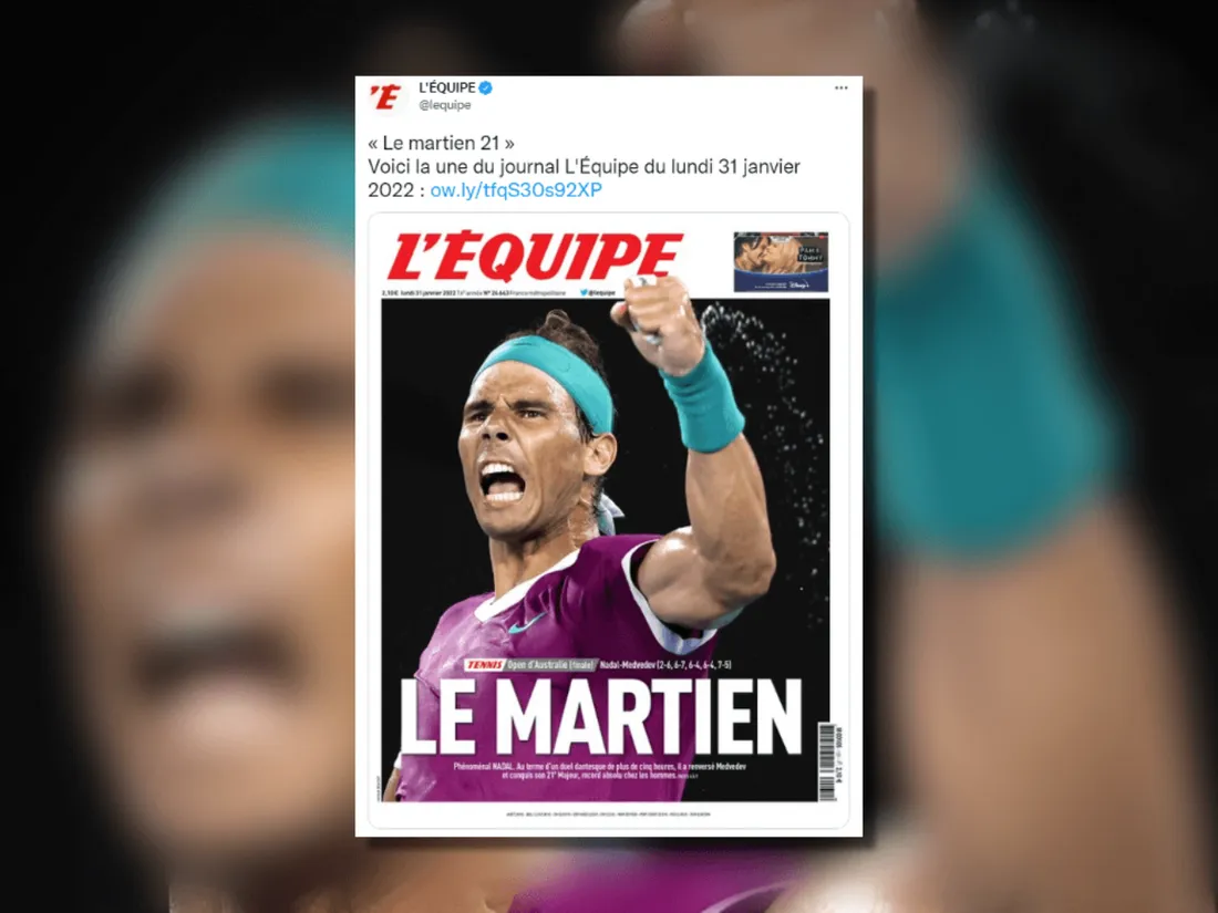 Open d'Australie : et le 21e est pour... Nadal !