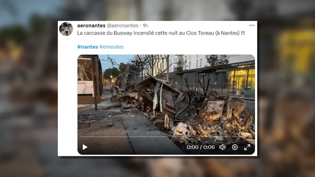 Violences urbaines dans le Grand Ouest