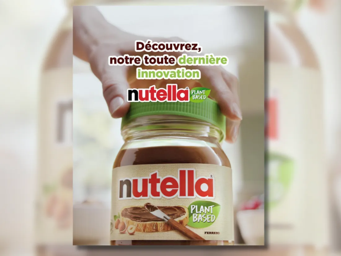 La version vegan du Nutella sera disponible dès le 4 septembre.