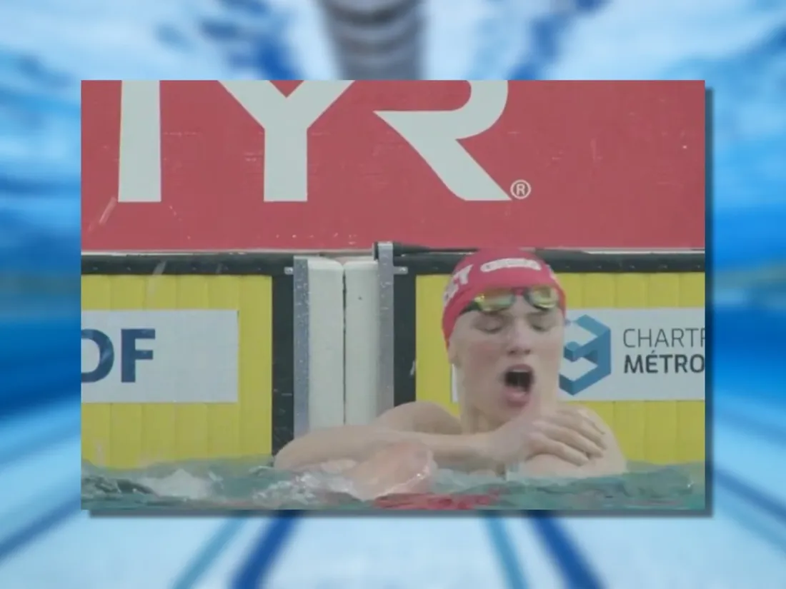 L’ascenseur émotionnel d’un nageur aux championnats de France de natation