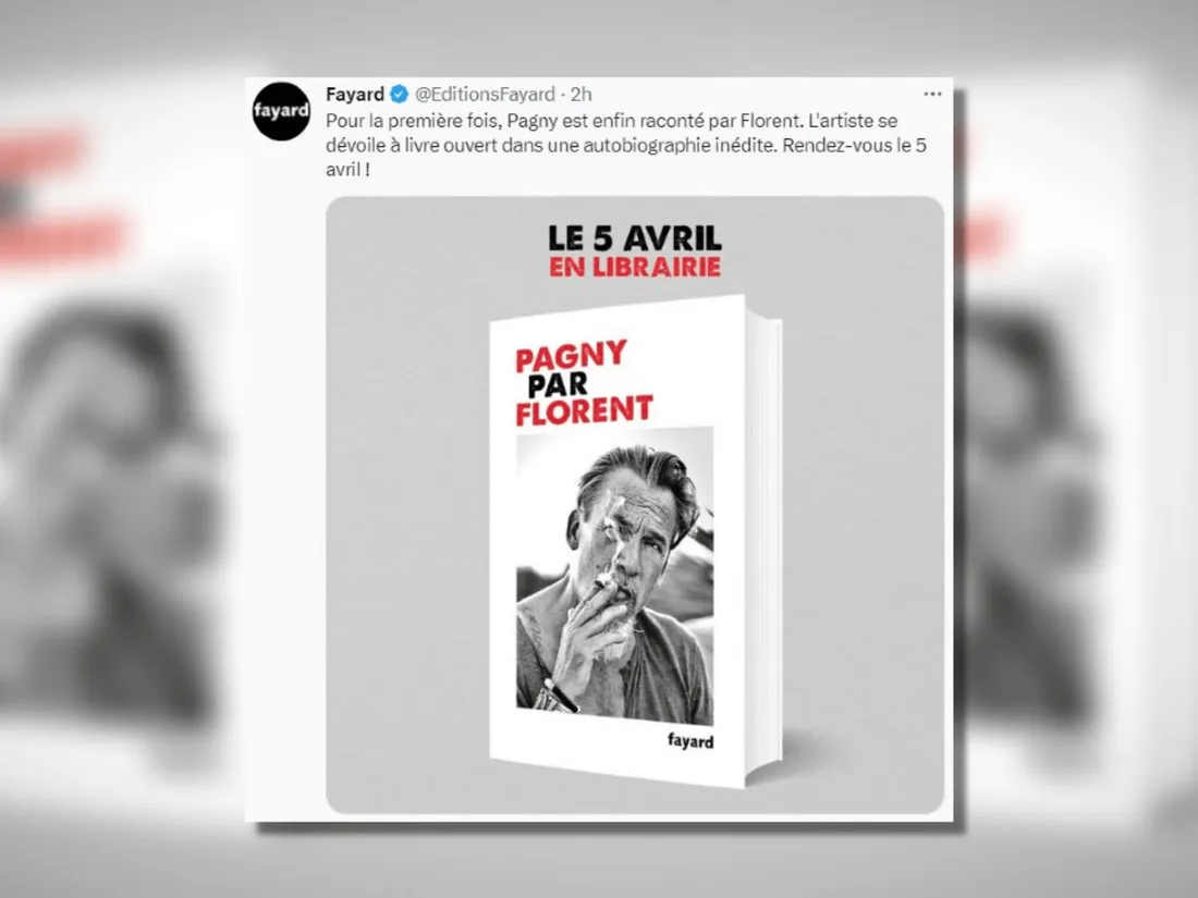 Florent Pagny va tout nous raconter dans son autobiographie