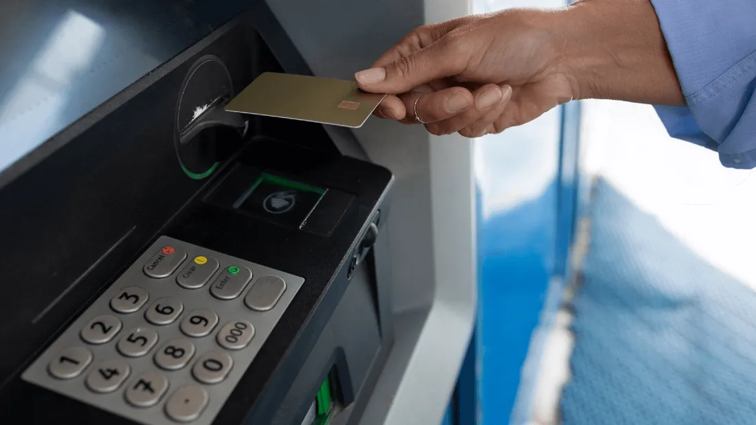 Paiement carte bancaire distributeur