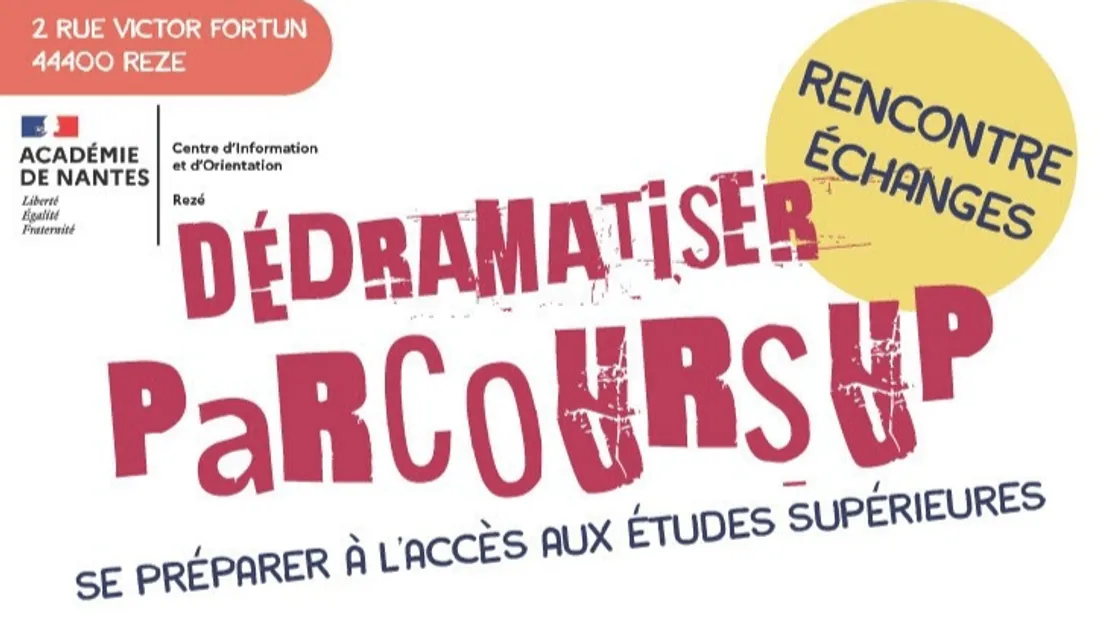 Rencontre Echanges: "Dédramatiser Parcoursup" 