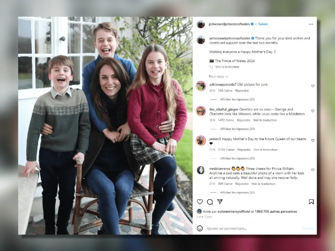 Kate Middleton et ses 3 enfants