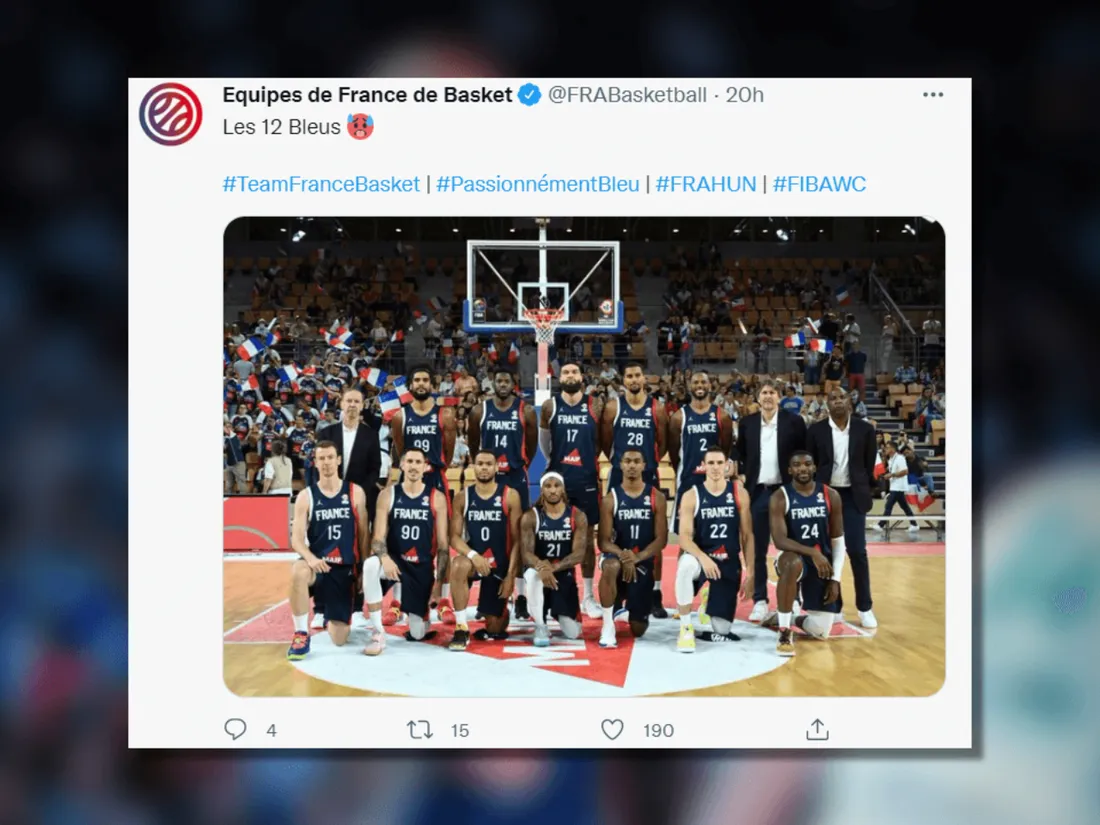 L’équipe de France de basket masculine termine son premier tour de qualification en beauté 