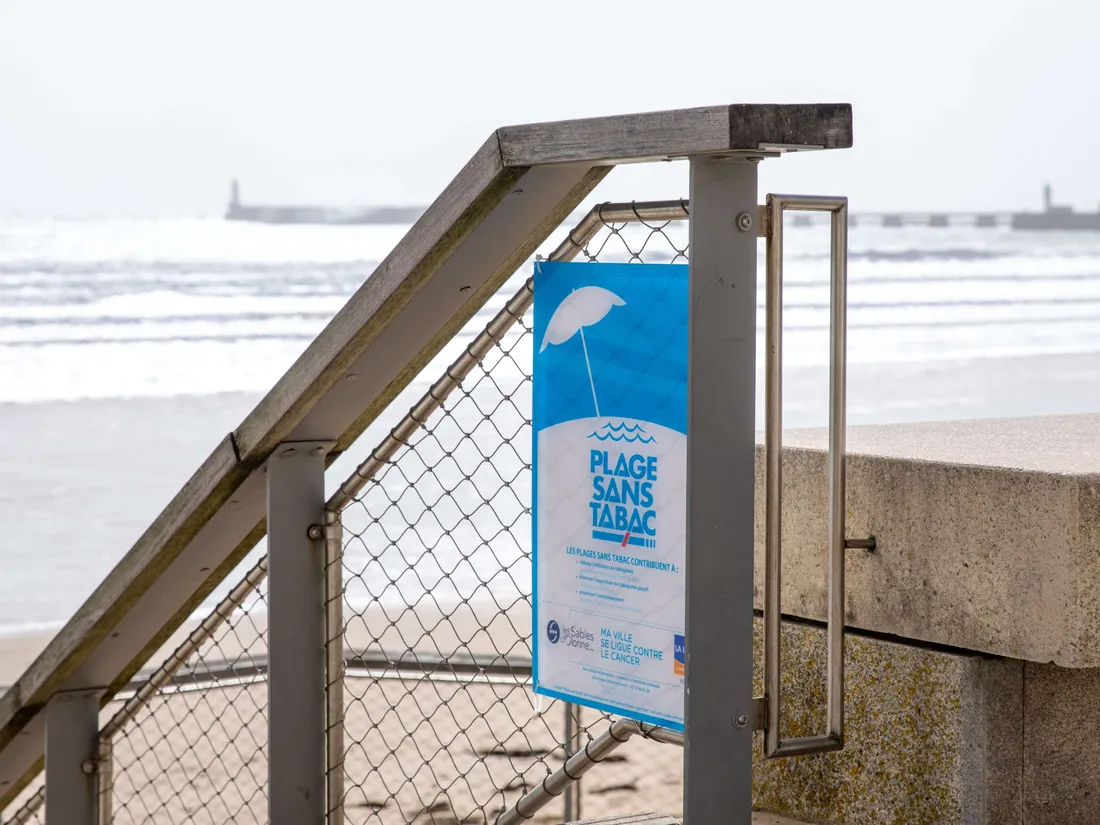 Trois plages sans tabac aux Sables-d'Olonne