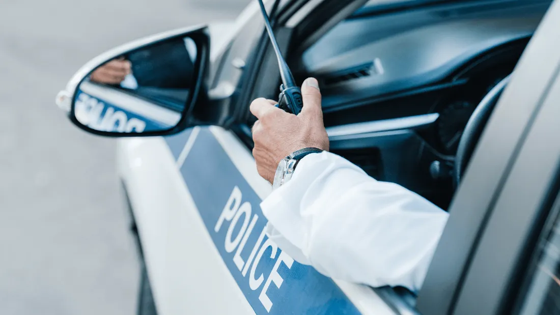 Contrôle police voiture