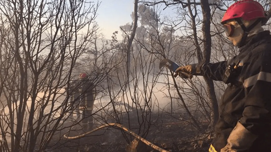 125 pompiers ont lutté contre les flammes.