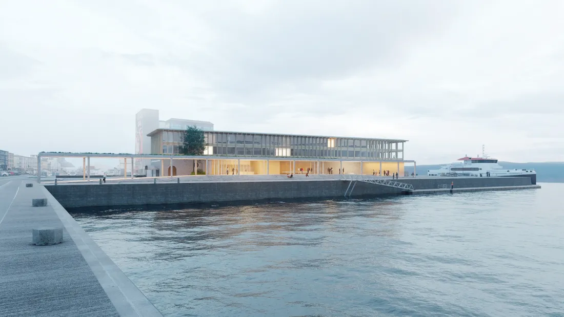 La nouvelle gare maritime de Brest verra le jour en 2028.