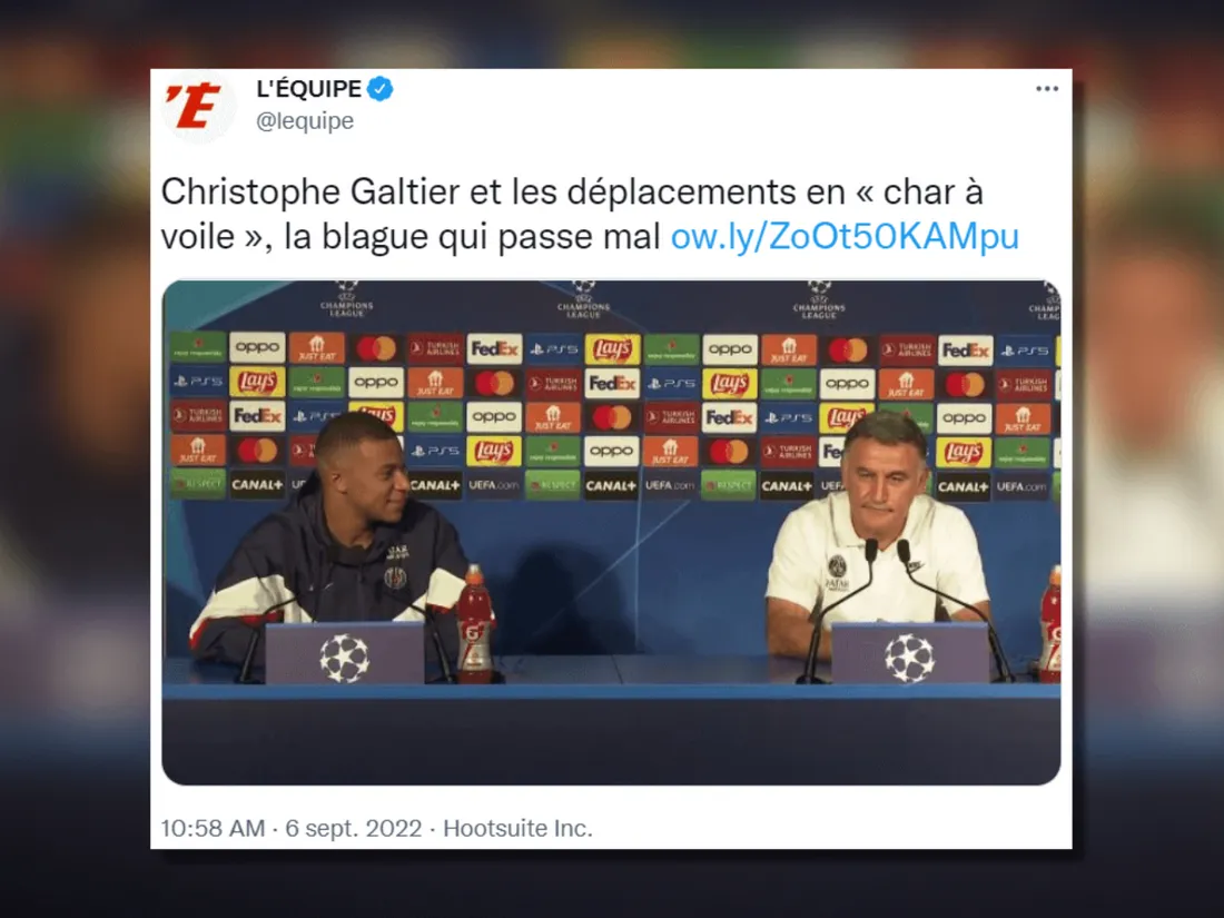 PSG : les internautes réagissent à la polémique du char à voile
