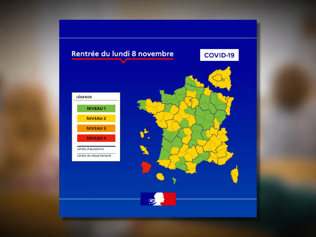 Retour du masque à l'école dès lundi