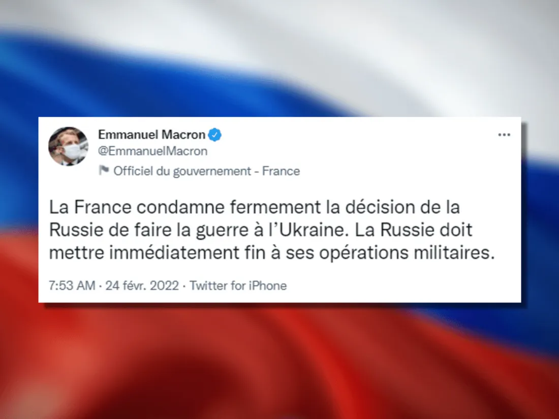 Ukraine : Emmanuel Macron convoque un conseil de défense national