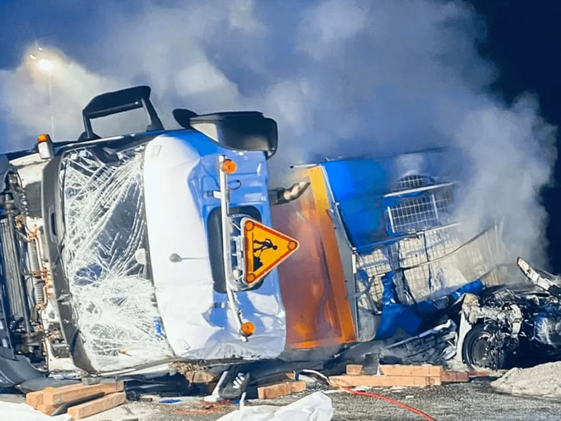 A20 : quatre morts dans un accident avec une saleuse